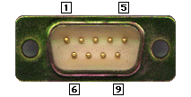 DB-9 Male